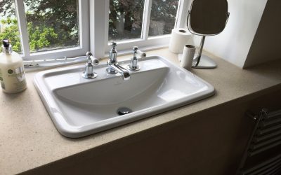 Corian Craftwork in Dartmouth Bathroom